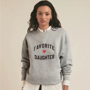 Favorite Daughter XL Crewneck Sweatshirt | NWT | Thick & Cozy | $60